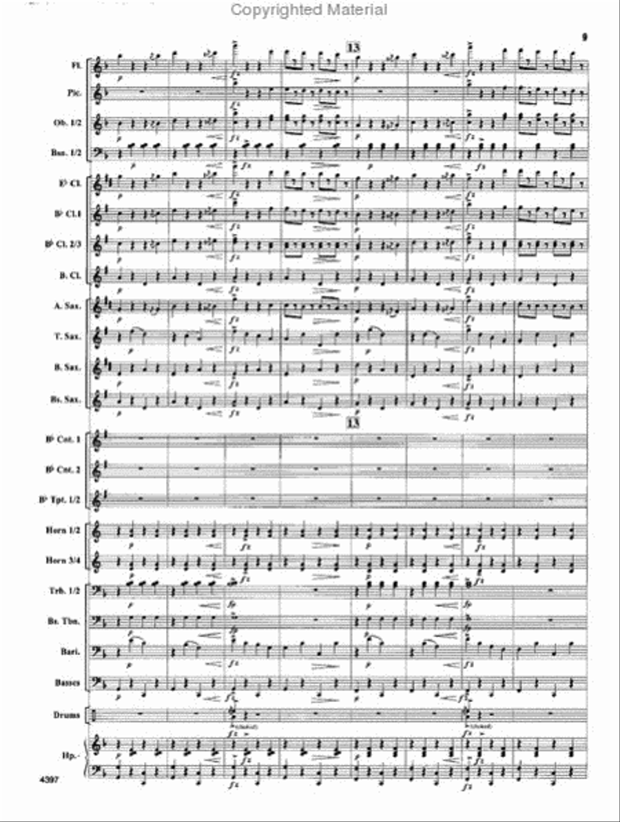 Manhattan Beach Concert Band scores gallery preview page 3
