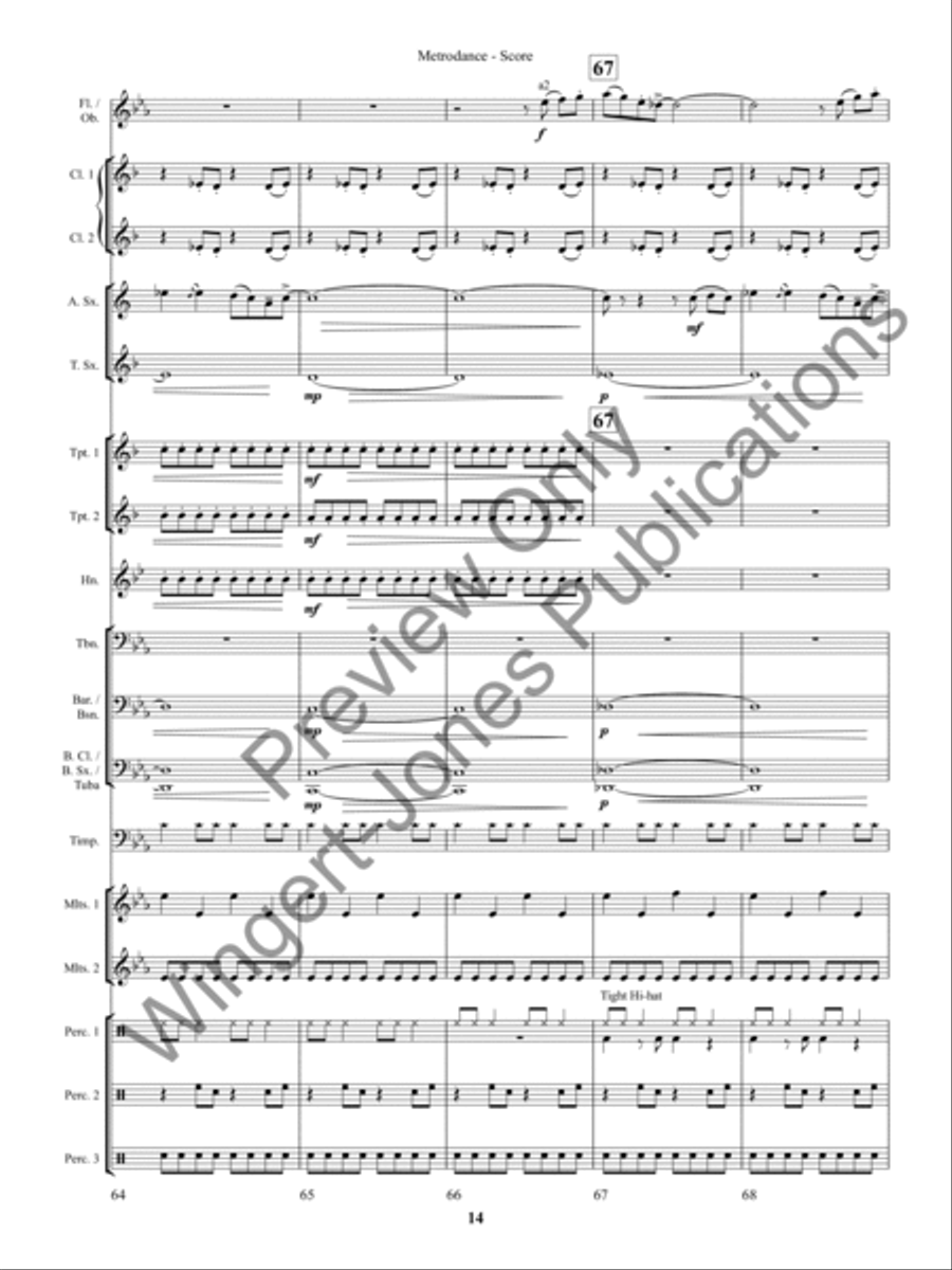 Pacifica Pacifica Concert Band scores gallery preview page 17
