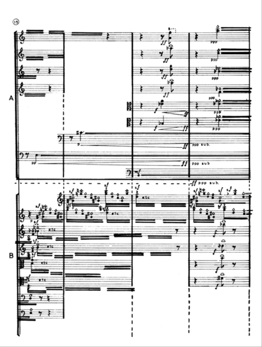 Kinesis ABCD for two Groups of String Instruments op. 31 String Orchestra scores gallery preview page 2