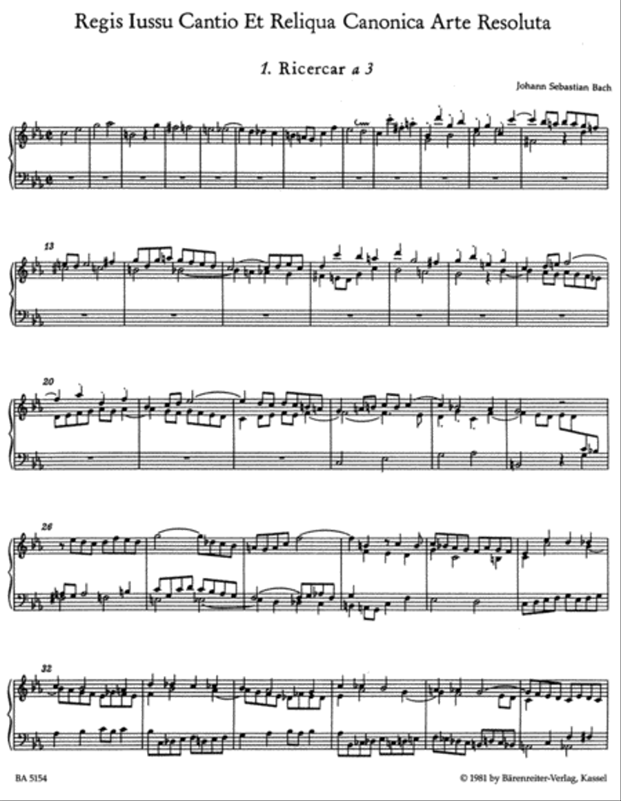Musical Offering, Volume 1 Harpsichord scores gallery preview page 2