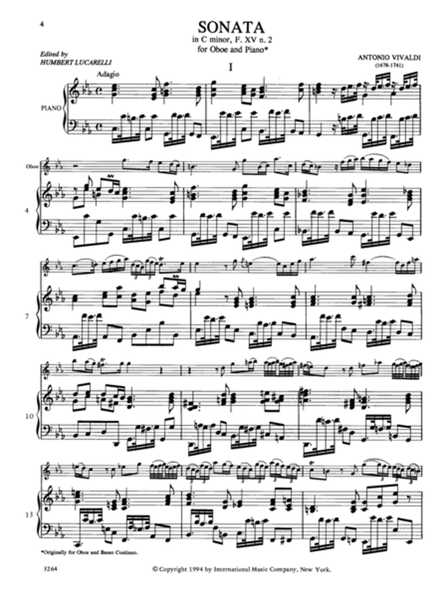 Sonata In C Minor, Rv 53
