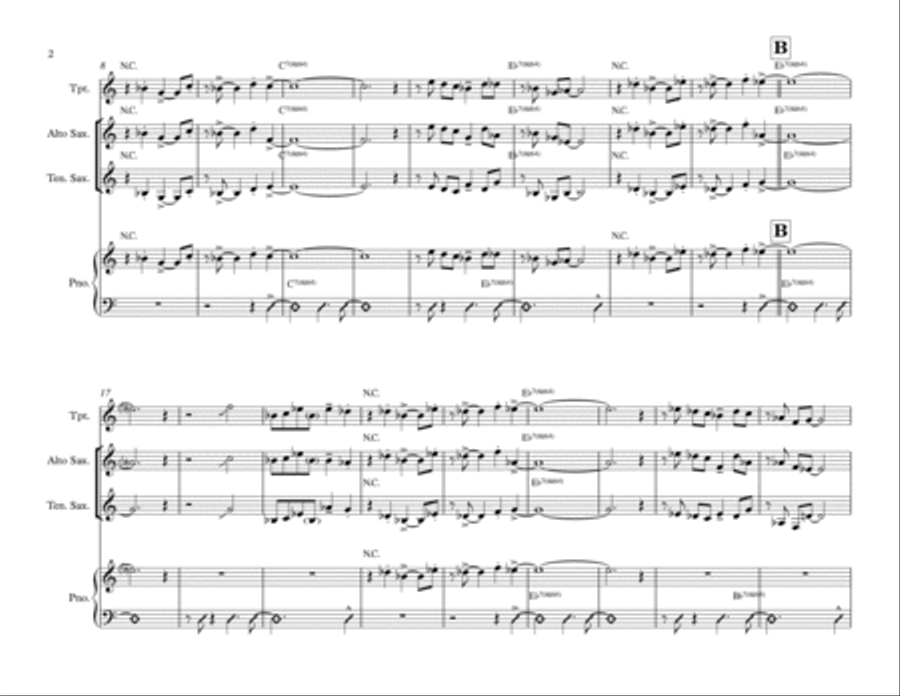 Lighthouse Lighthouse Jazz Ensemble scores gallery preview page 2