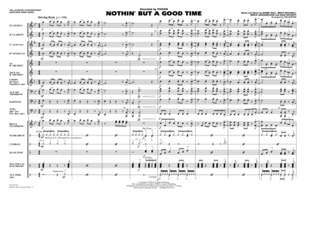 Nothin' But A Good Time - Full Score