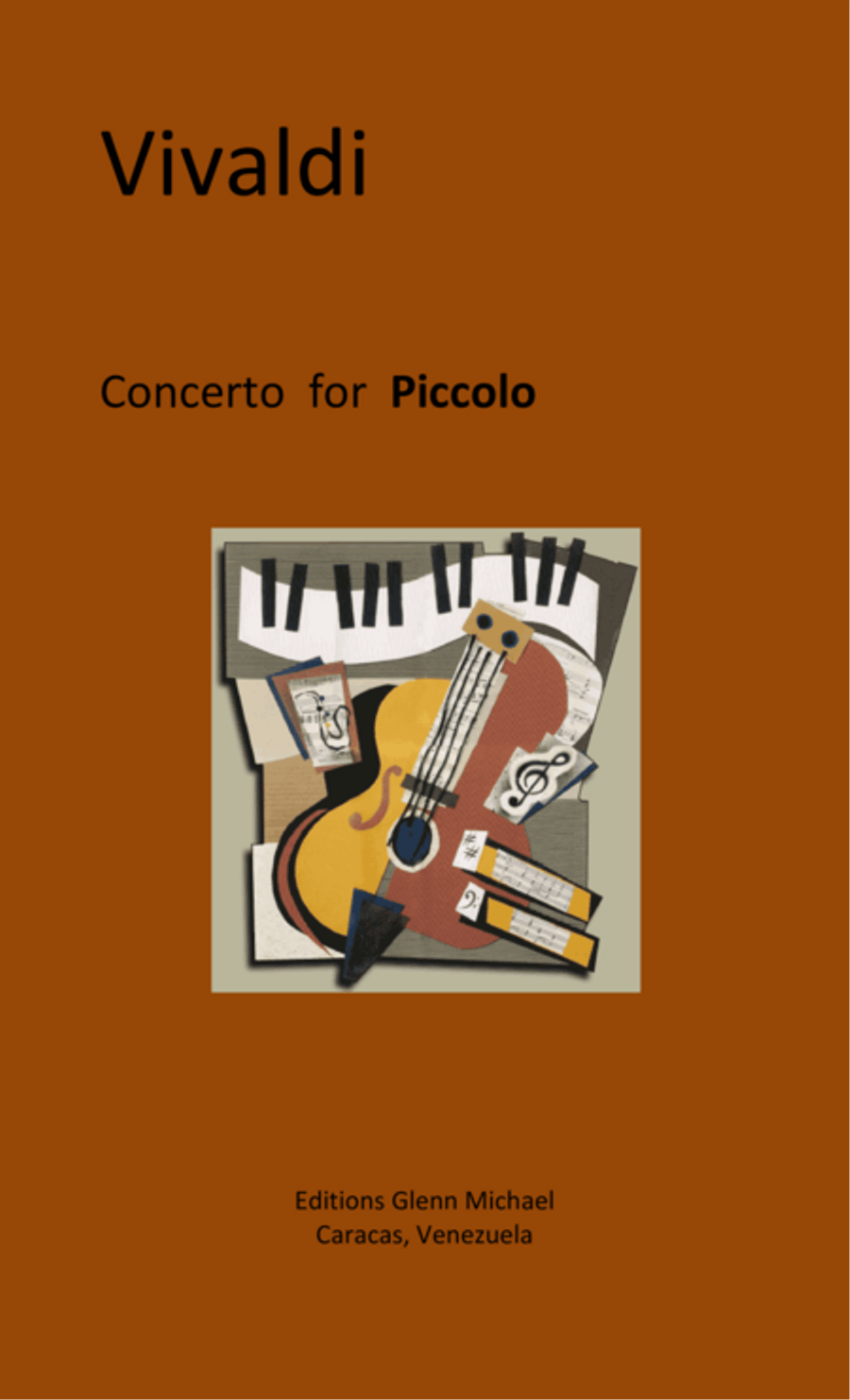Vivaldi, Concerto for piccolo & strings String Orchestra scores gallery preview page 1