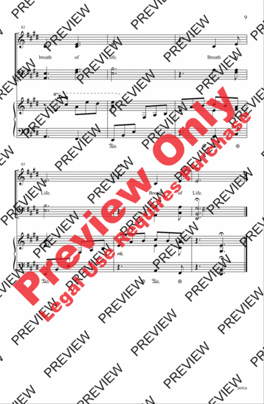 Christ, We See You Christ, We See You 4-Part scores gallery preview page 9
