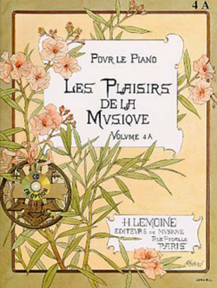 Book cover for Les Plaisirs de la musique - Volume 4A