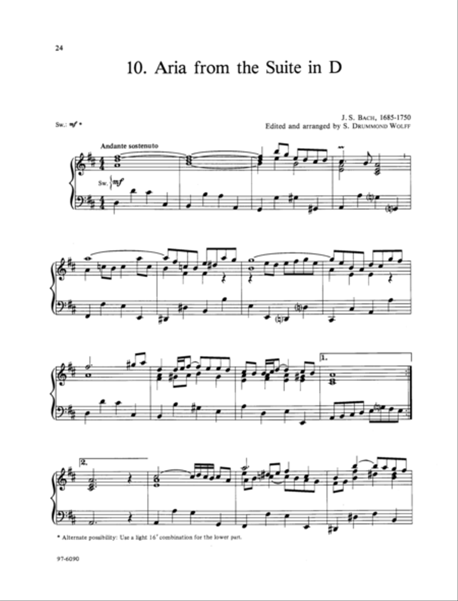 Baroque Music for Manuals, Vol. V Organ scores gallery preview page 11