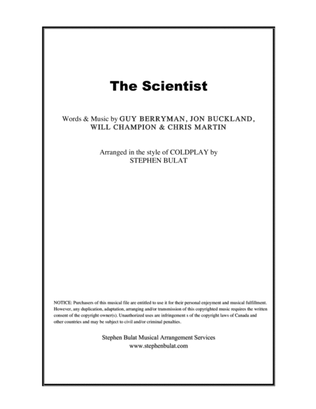 Book cover for The Scientist