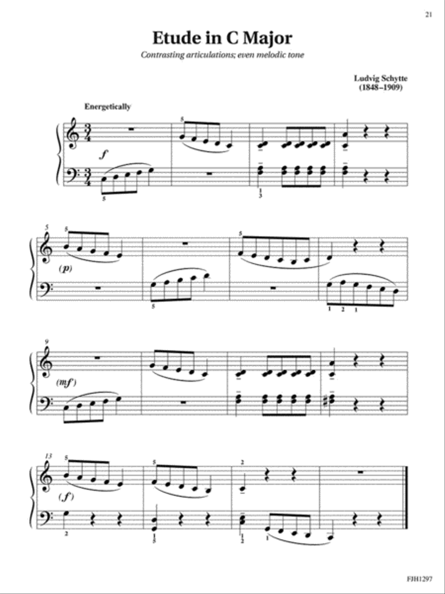Expressive Etudes, Book One Piano Method scores gallery preview page 4