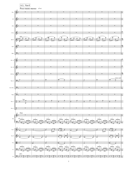 Collective composition by Borodin, Cui, Liadov, Rimsky-Korsakov - 24 Variations with Finale on an un