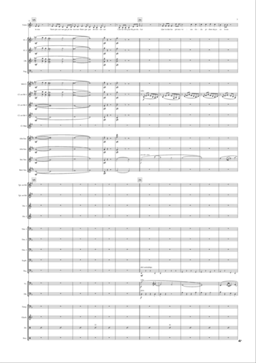 Saeta Saeta Concert Band scores gallery preview page 3
