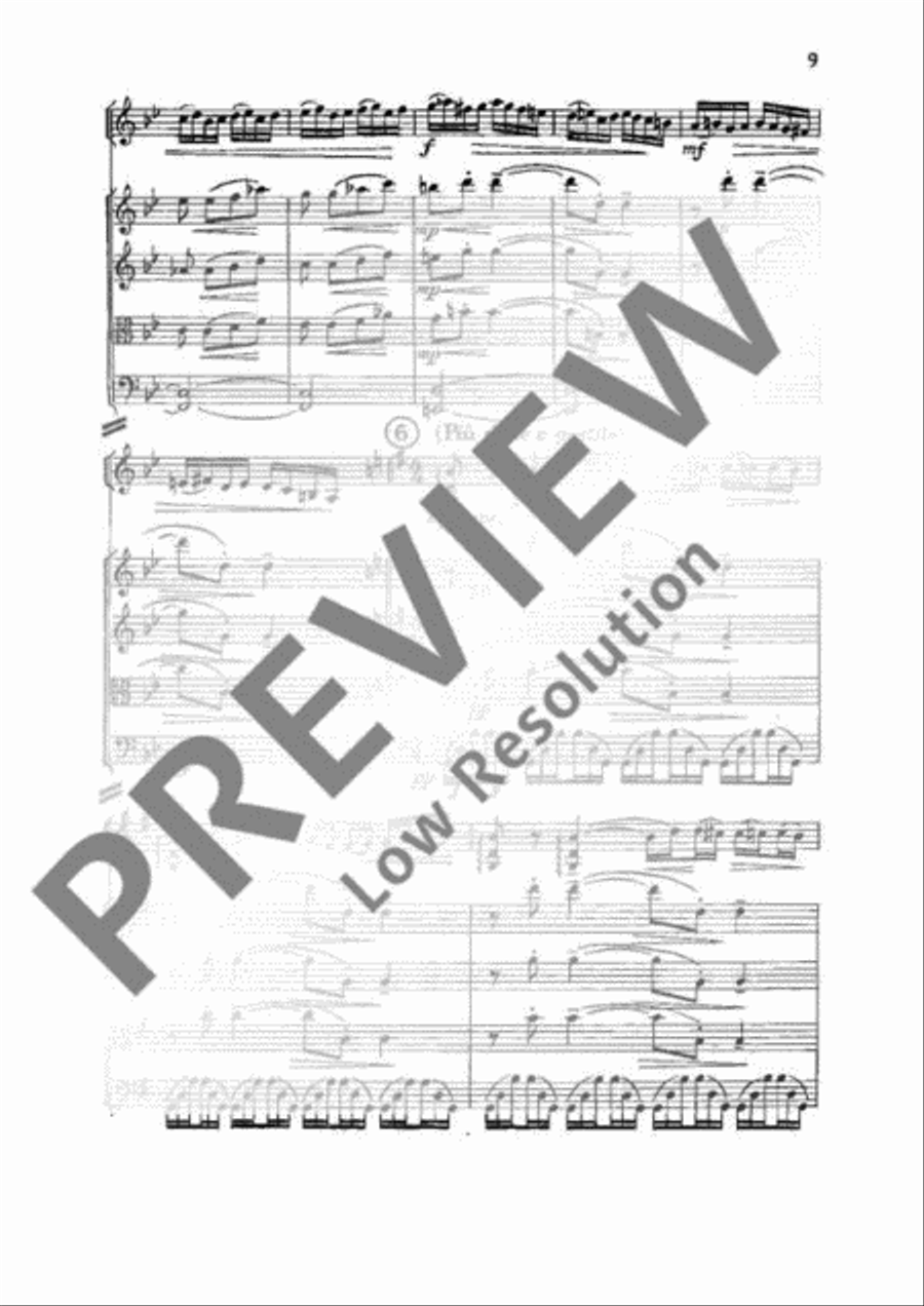 Quintet F Major Cello scores gallery preview page 12