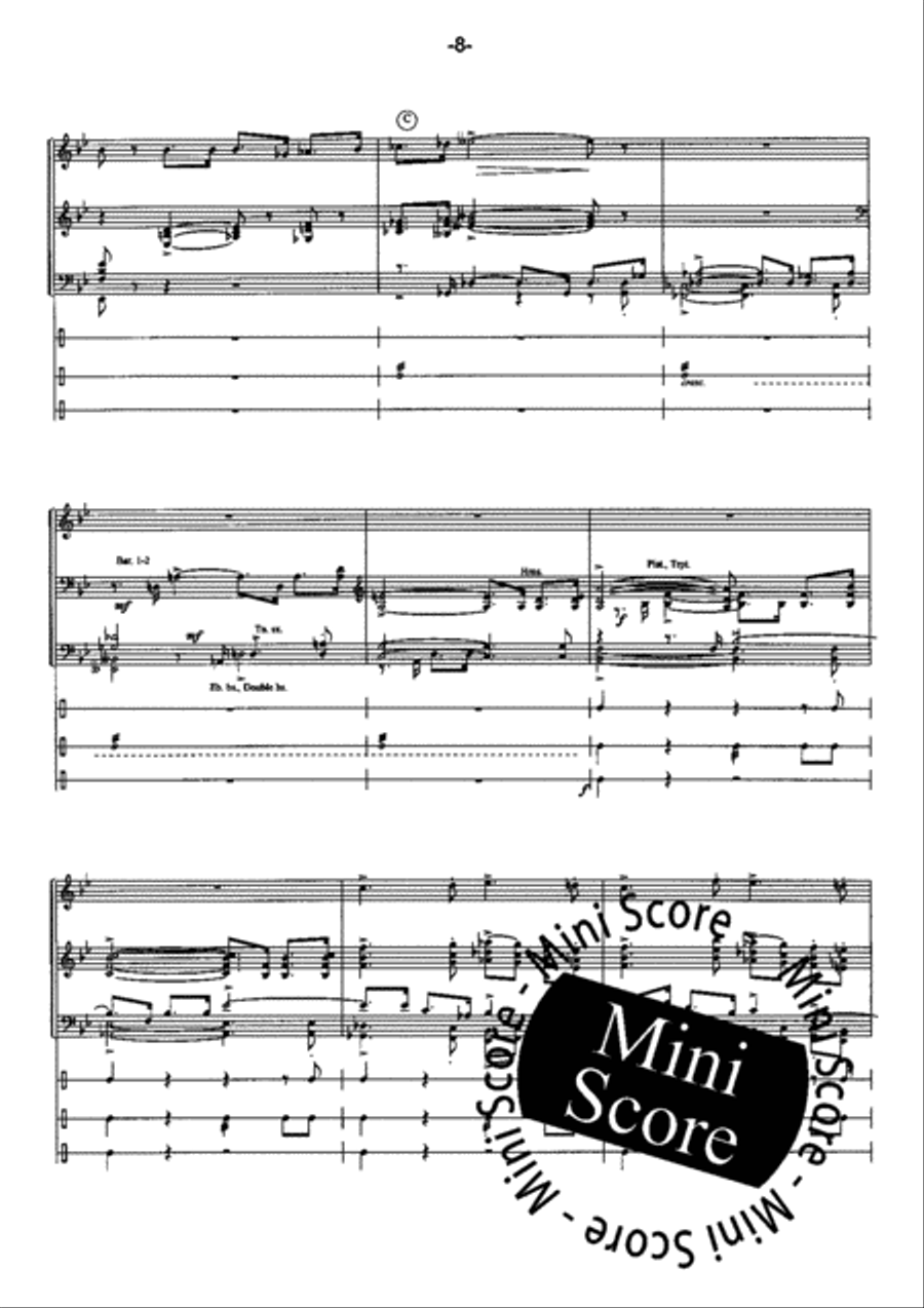 Partita Concert Band scores gallery preview page 11