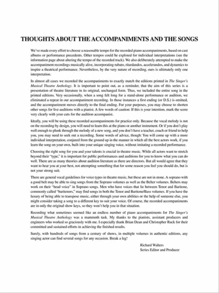 Singer's Musical Theatre Anthology – Volume 5 Baritone Voice scores gallery preview page 5