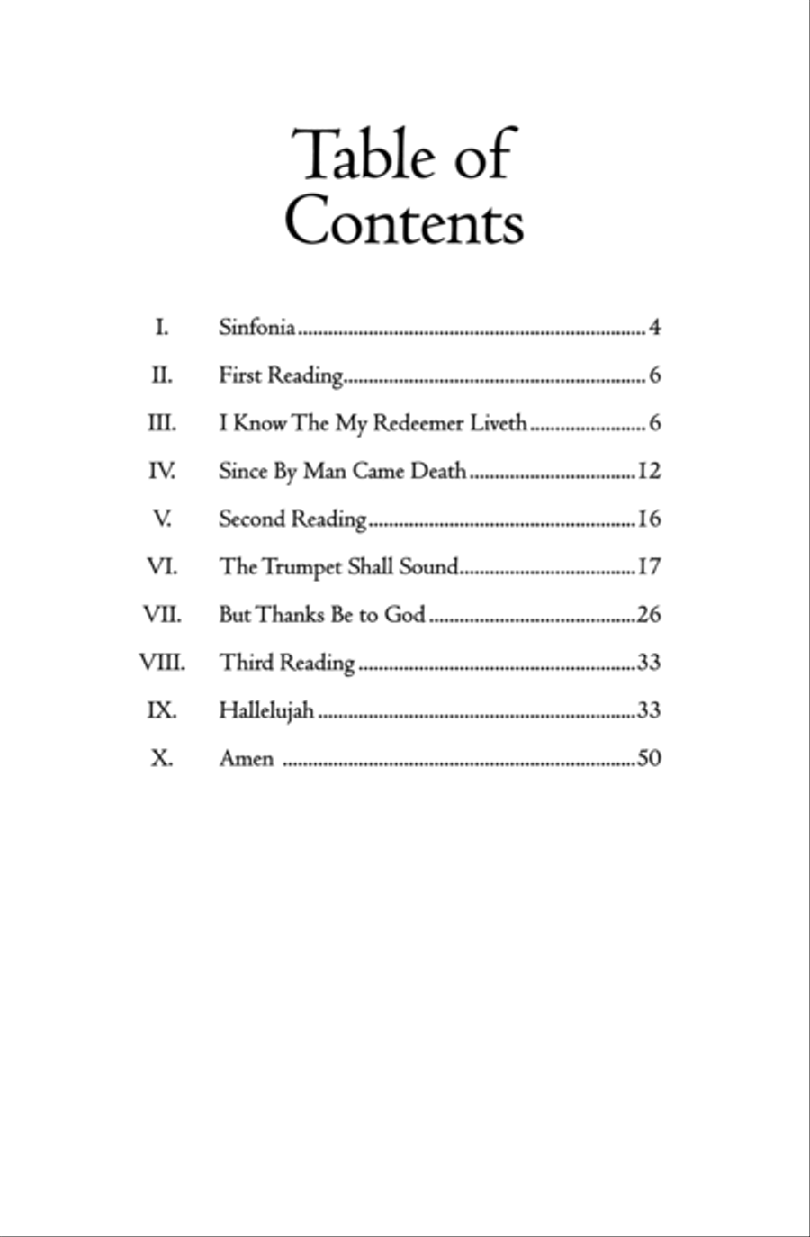 Handel's Easter Messiah: A Cantata 4-Part scores gallery preview page 3