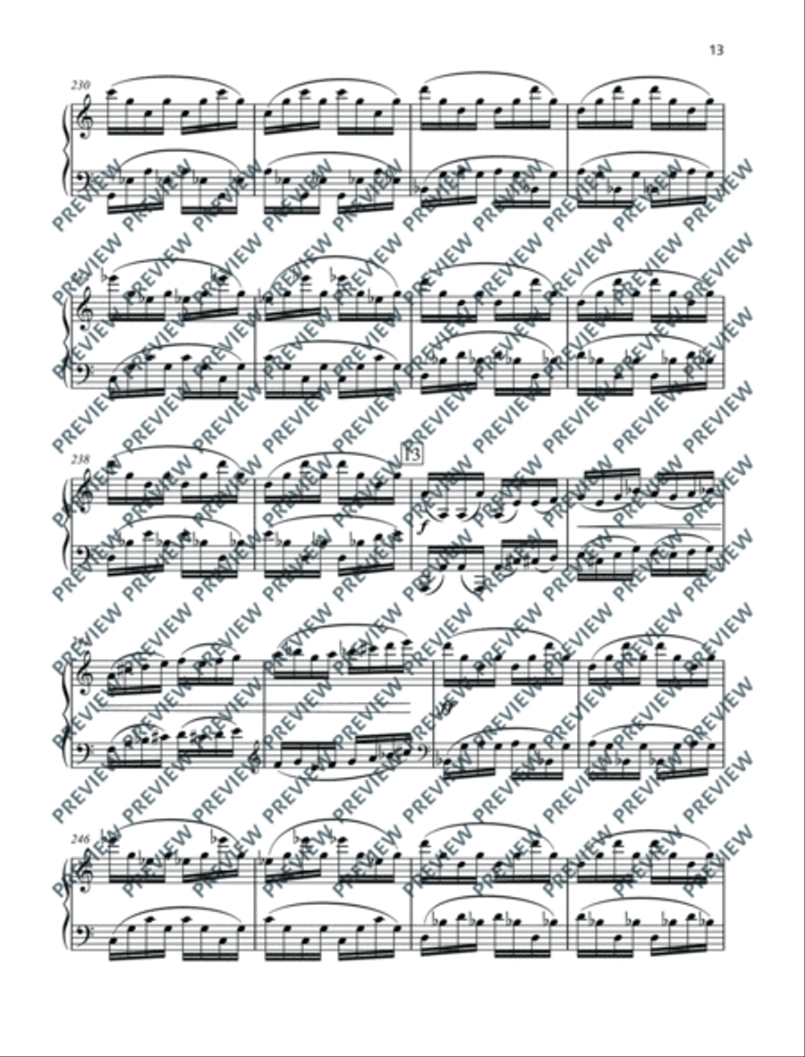 Castillo Interior Piano Solo scores gallery preview page 14