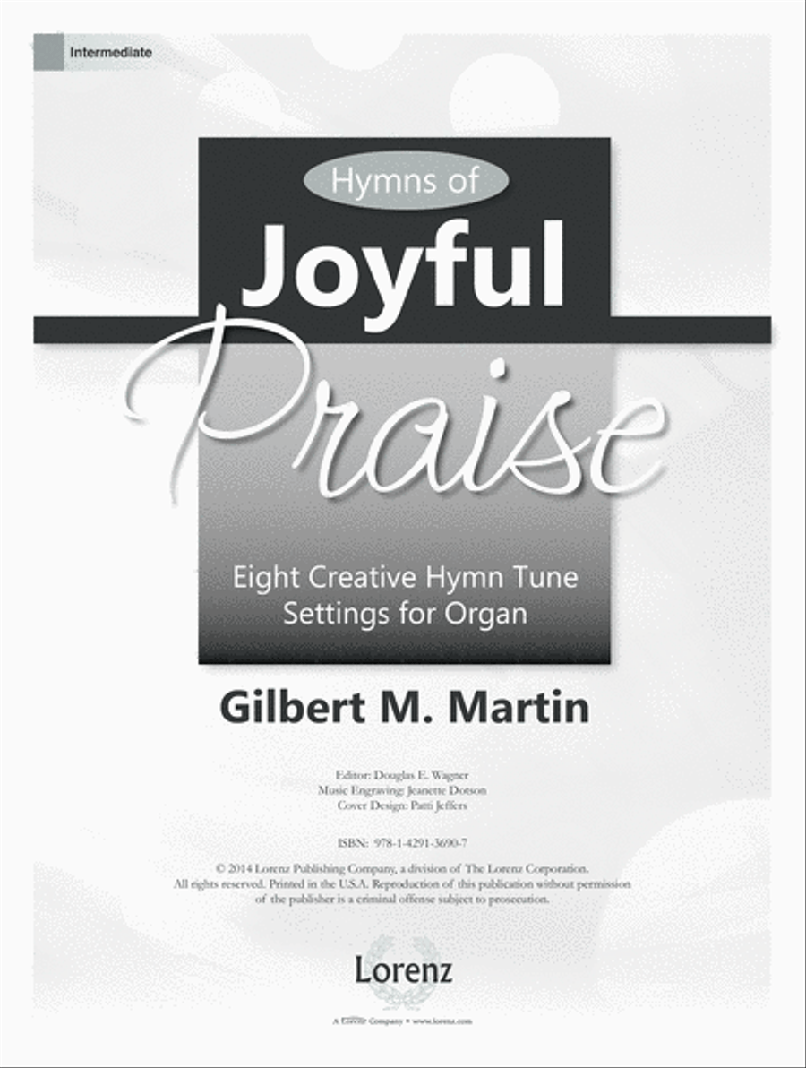 Hymns of Joyful Praise Organ scores gallery preview page 1
