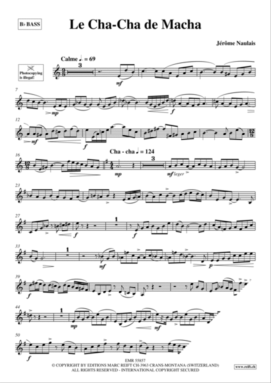 Le Cha-Cha de Macha Voice Solo scores gallery preview page 4