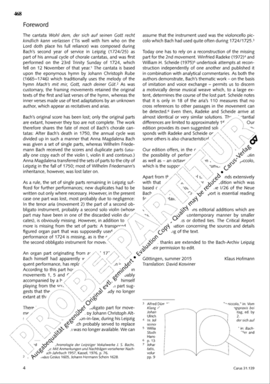 The Complete Sacred Vocal Works (Das geistliche Vokalwerk) Voice scores gallery preview page 469