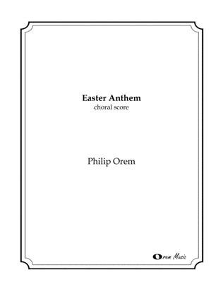 Easter Anthem - choral score