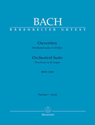 Book cover for Ouverture (Orchestersuite) D major BWV 1068