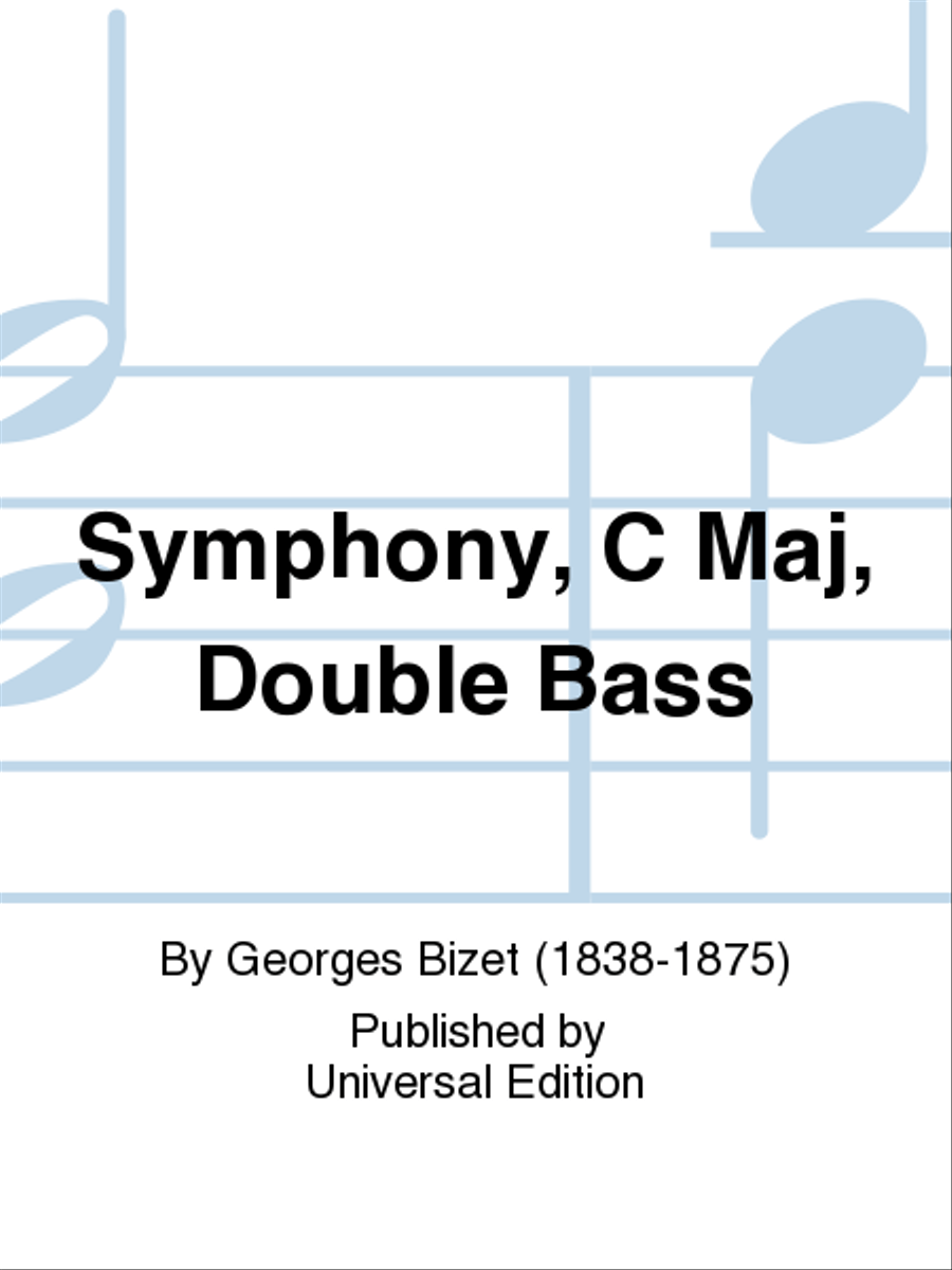Symphony, C Maj, Double Bass Double Bass scores gallery preview page 1