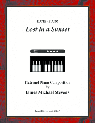 Lost in a Sunset - Romantic Flute & Piano