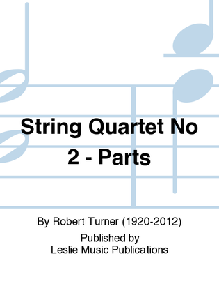 String Quartet No 2 - Parts