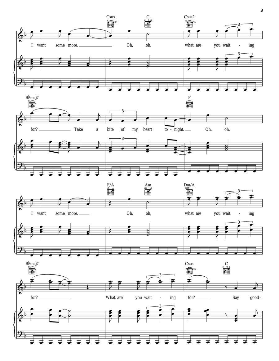 Animal Acoustic Guitar scores gallery preview page 3