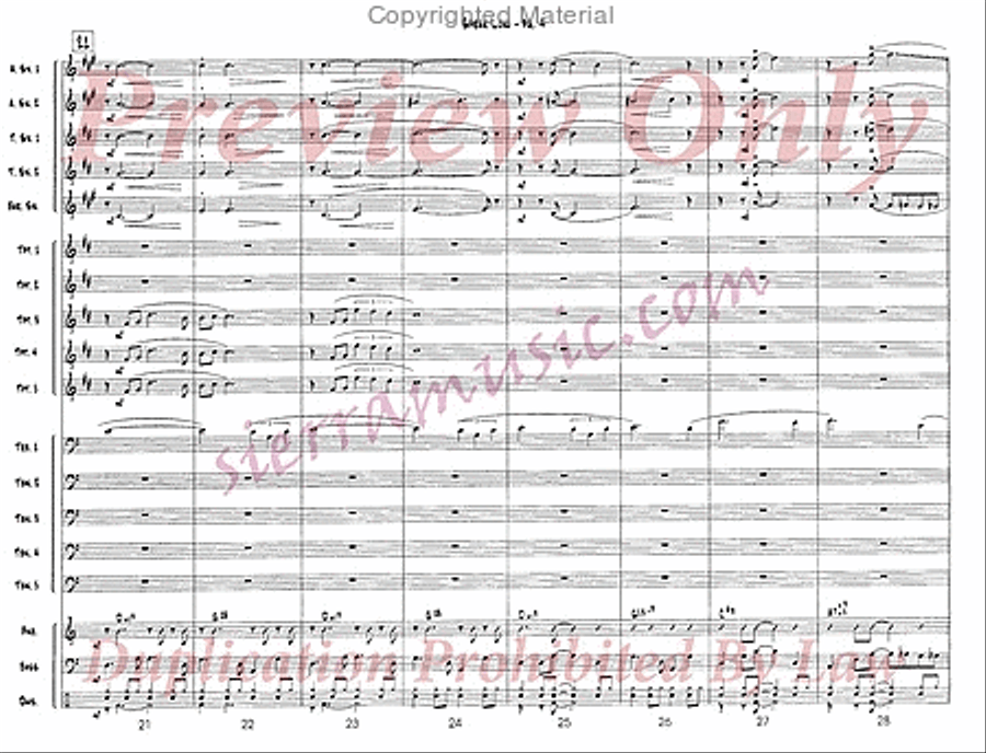 Speak Low Jazz Ensemble scores gallery preview page 5