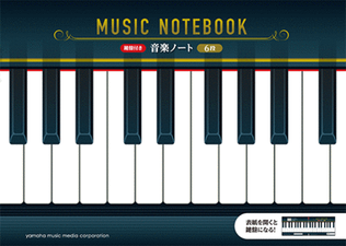Music Pad: 6 Staves with Keyboard map