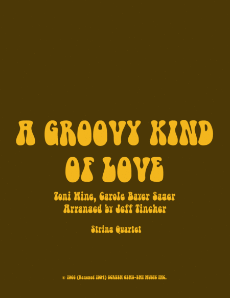 A Groovy Kind Of Love image number null