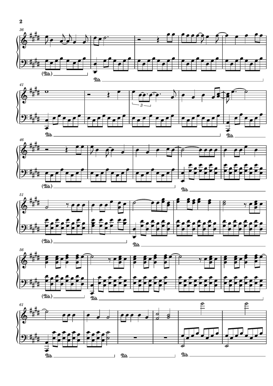 Runaway Runaway A Cappella scores gallery preview page 2