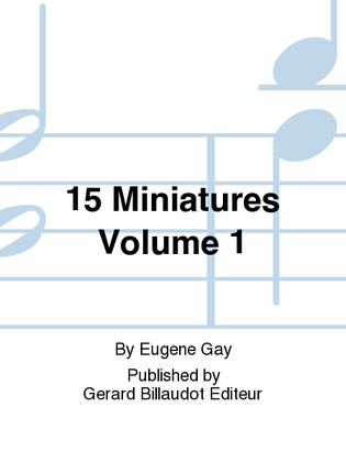 15 Miniatures Volume 1