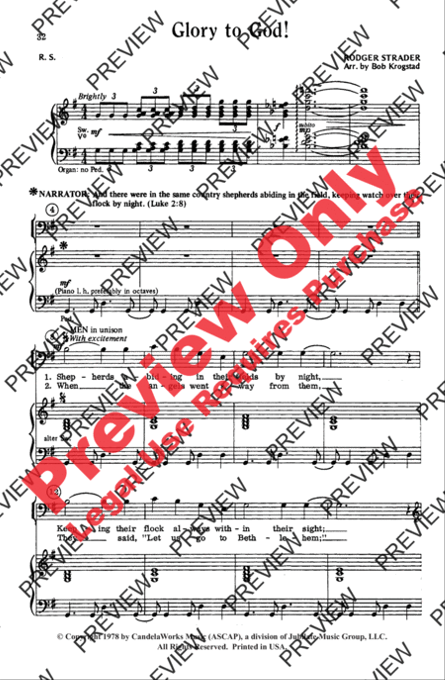 King of Love King of Love 4-Part scores gallery preview page 16