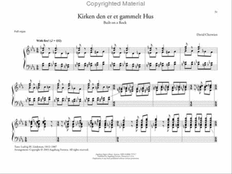 Augsburg Organ Library: Autumn Organ scores gallery preview page 2