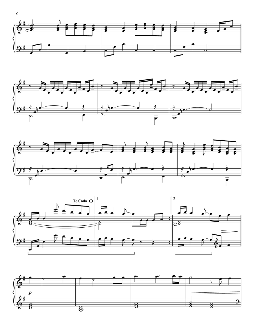 Happier Piano Solo scores gallery preview page 2