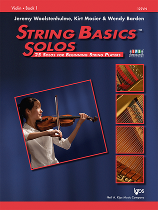 Book cover for String Basics Solos, Book 1, Violin
