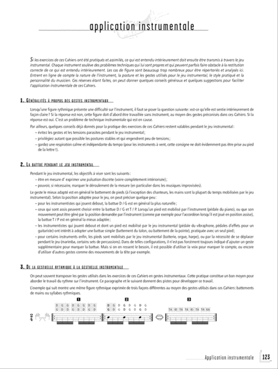 Les Cahiers du rythme - Volume 2: Binaire, ternaire et claves Score scores gallery preview page 7