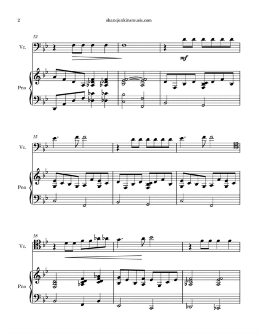 He's Everything To Me He's Everything To Me Piano scores gallery preview page 2