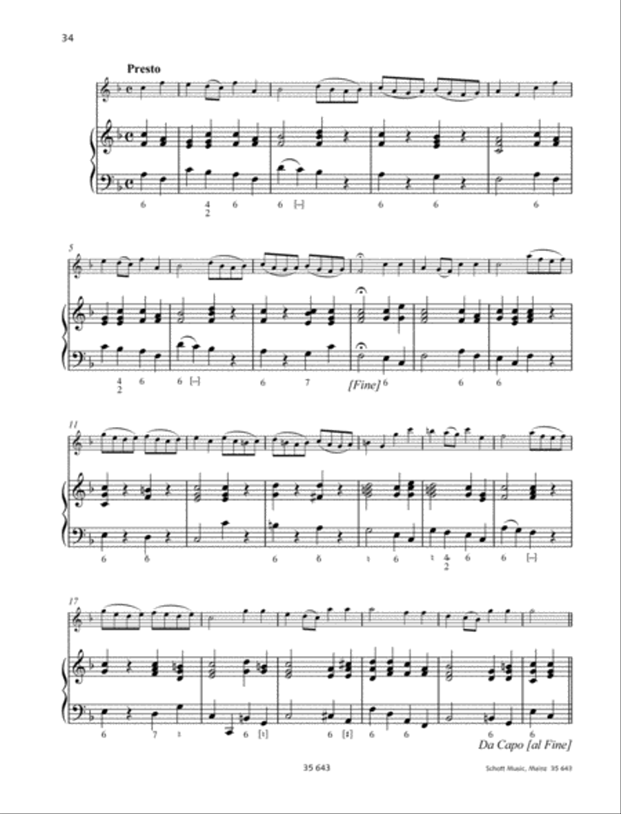 Sonatine F major Sonatine F major Violin scores gallery preview page 4