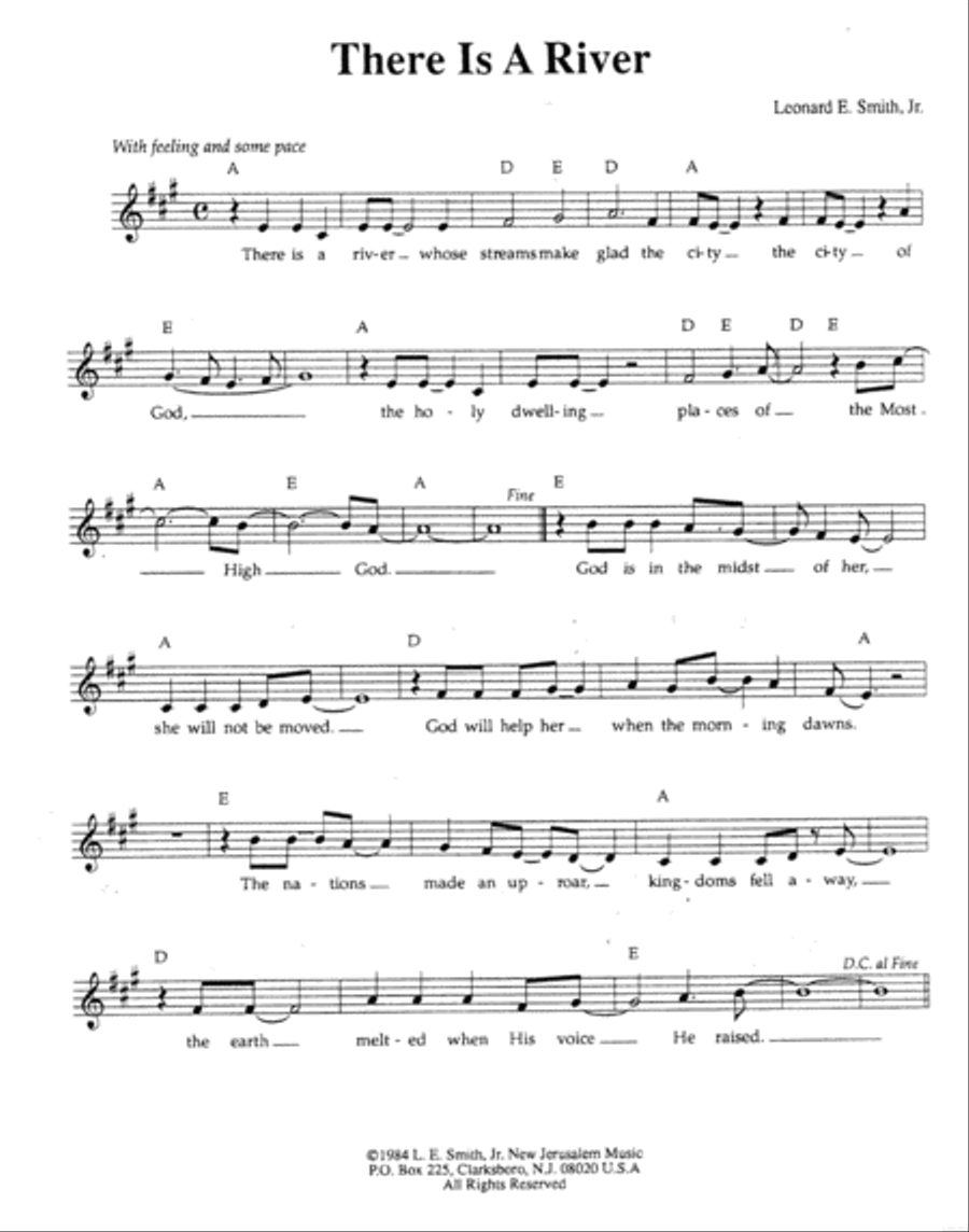 You Are My Hiding Place Songbook Unison Choir scores gallery preview page 6