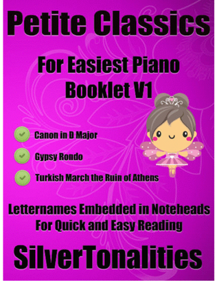 Petite Classics for Easiest Piano Booklet V1
