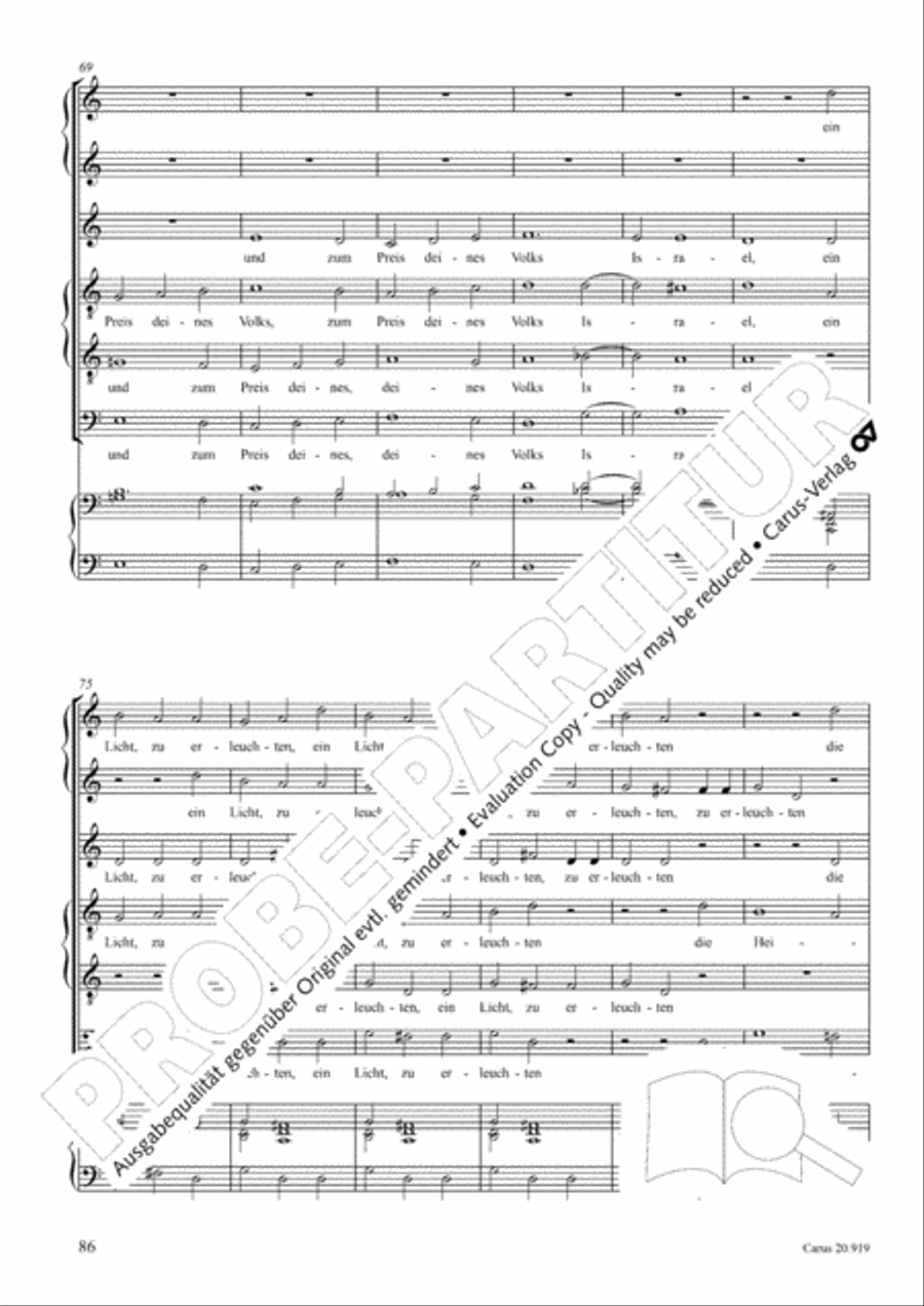 Opera varia I. Works with 1-7 parts (Complete edition, vol. 19) [Werke mit 1-7 obligaten Stimmen] Score scores gallery preview page 143