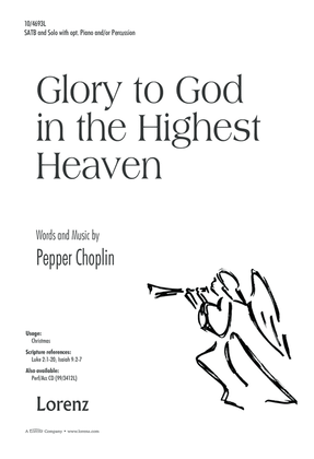 Book cover for Glory to God in the Highest Heaven