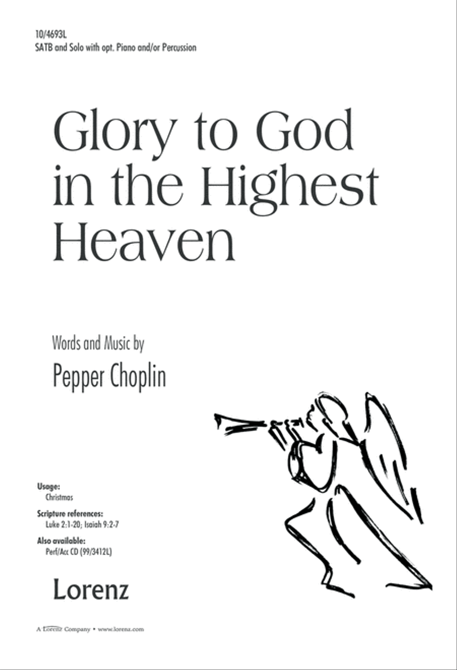 Glory to God in the Highest Heaven