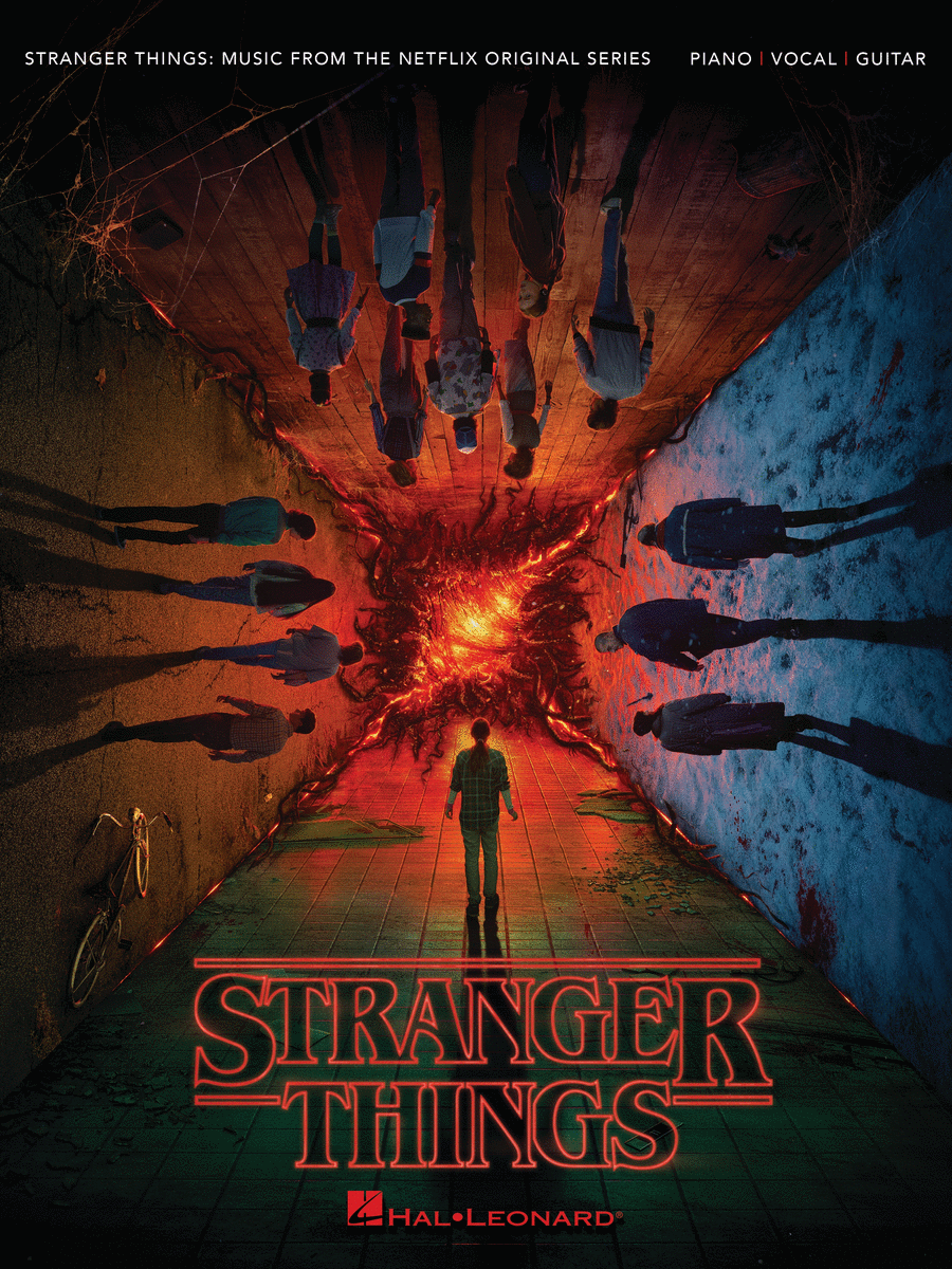 Stranger Things Piano, Vocal, Guitar scores gallery preview page 1