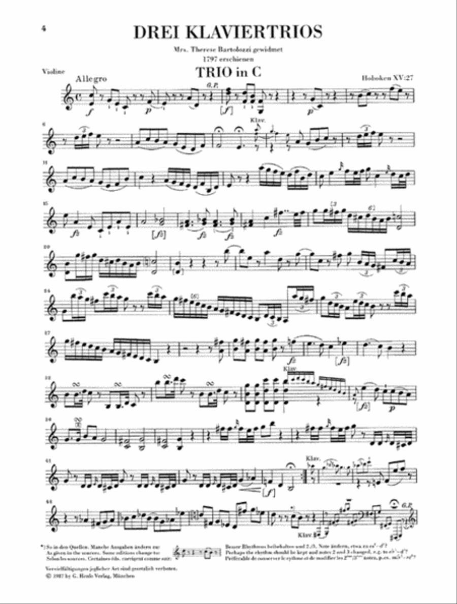 Piano Trios – Volume V Piano Trio scores gallery preview page 4