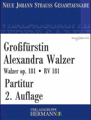 Großfürstin Alexandra Walzer op. 181 RV 181