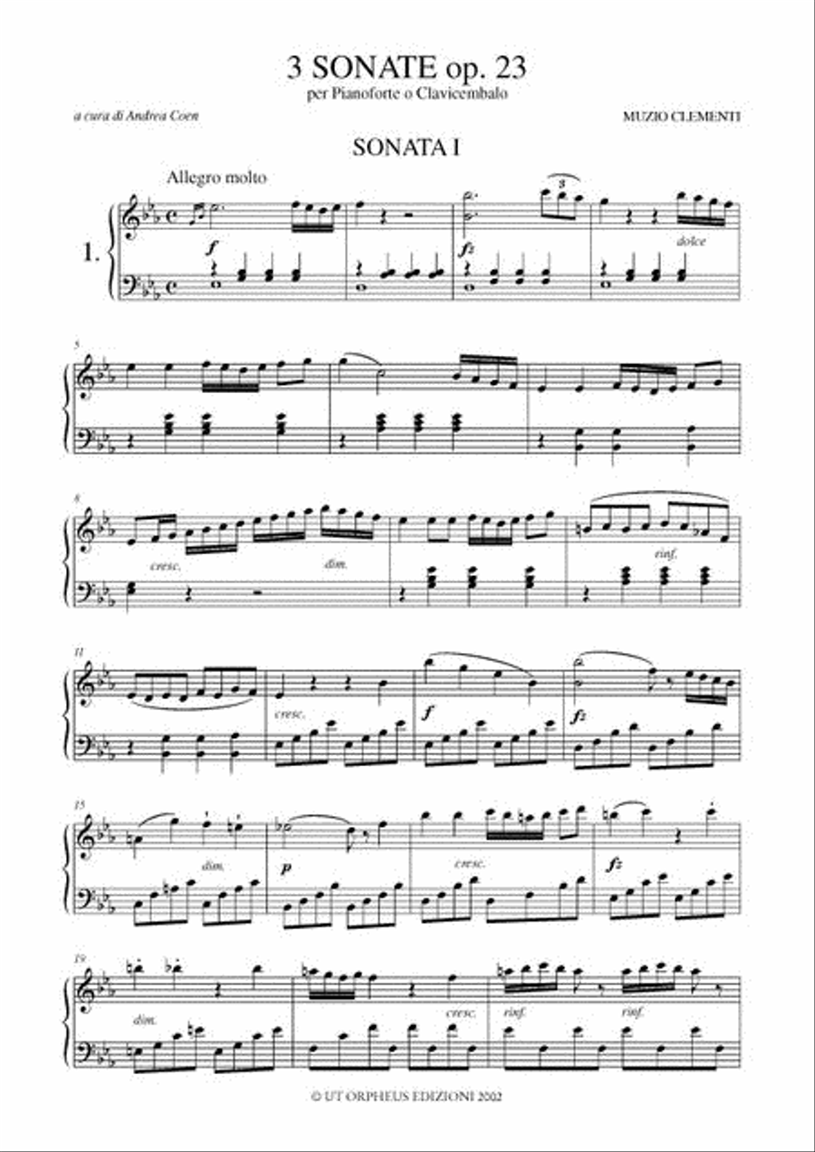 4 Sonatas (Op. 23 Nos. 1-3 and Op. 26) for Piano (Harpsichord) Harpsichord scores gallery preview page 2